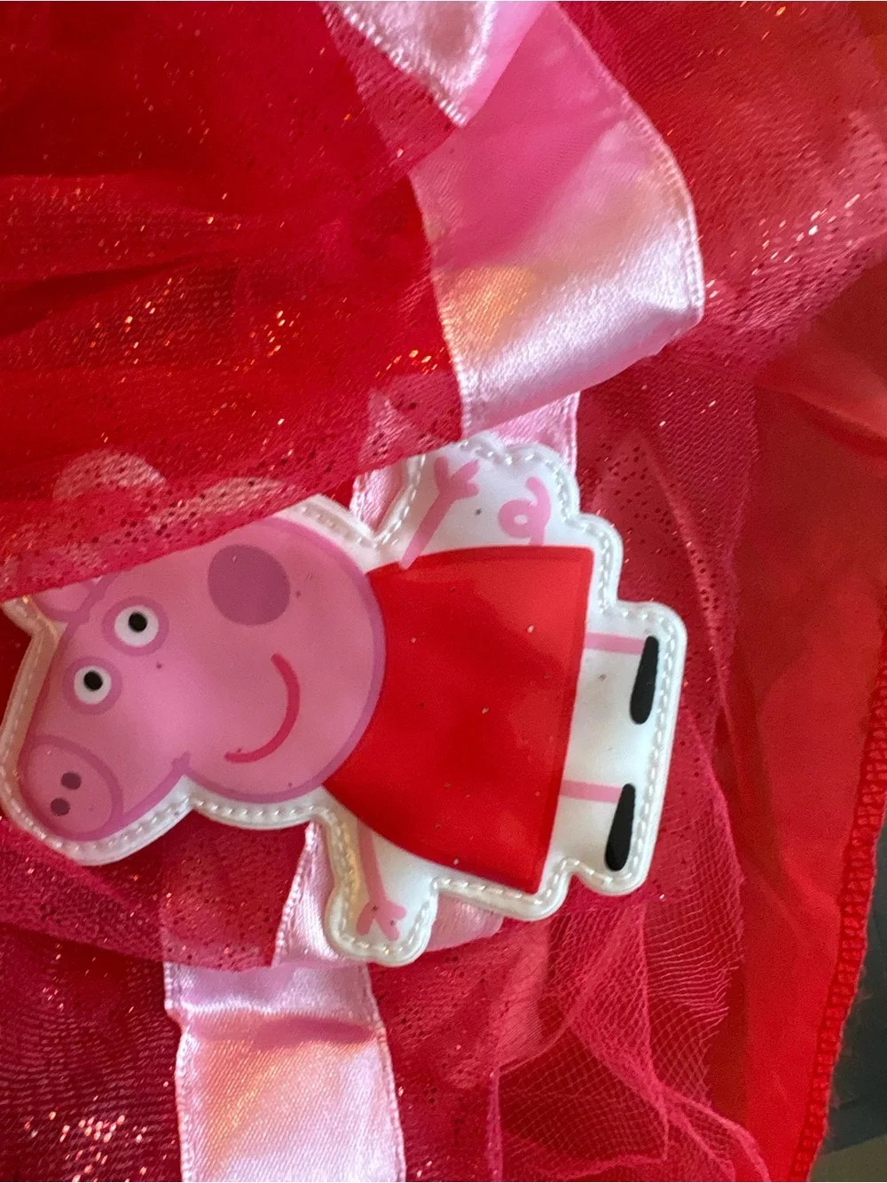 ~*~Peppa Pig Costume Dress Only Childs Size 2T